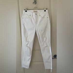 Madewell 29” High Rise Skinny Crop Jeans